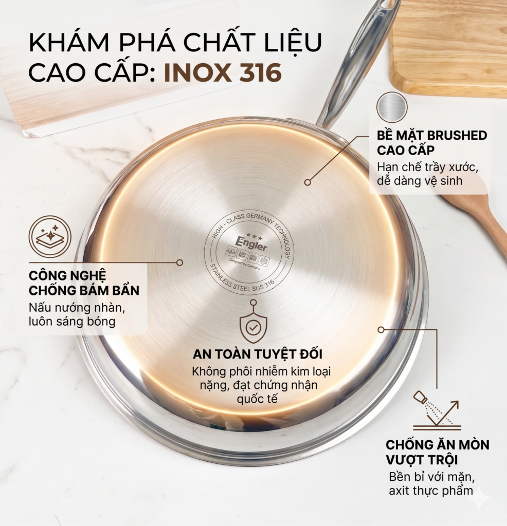 Chất liệu an toàn cao cấp
