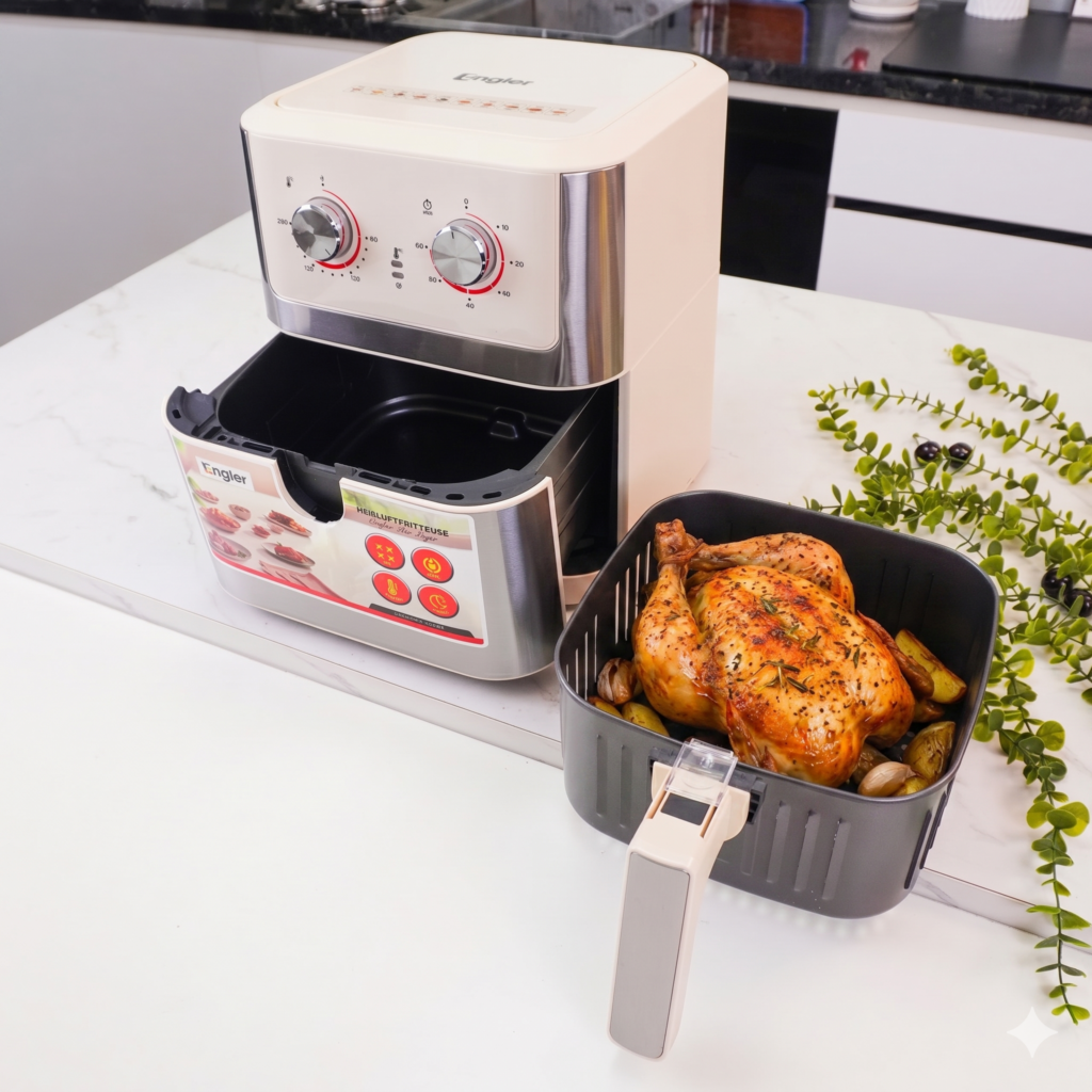 Dung tích lớn 9.8L tiện lợi
